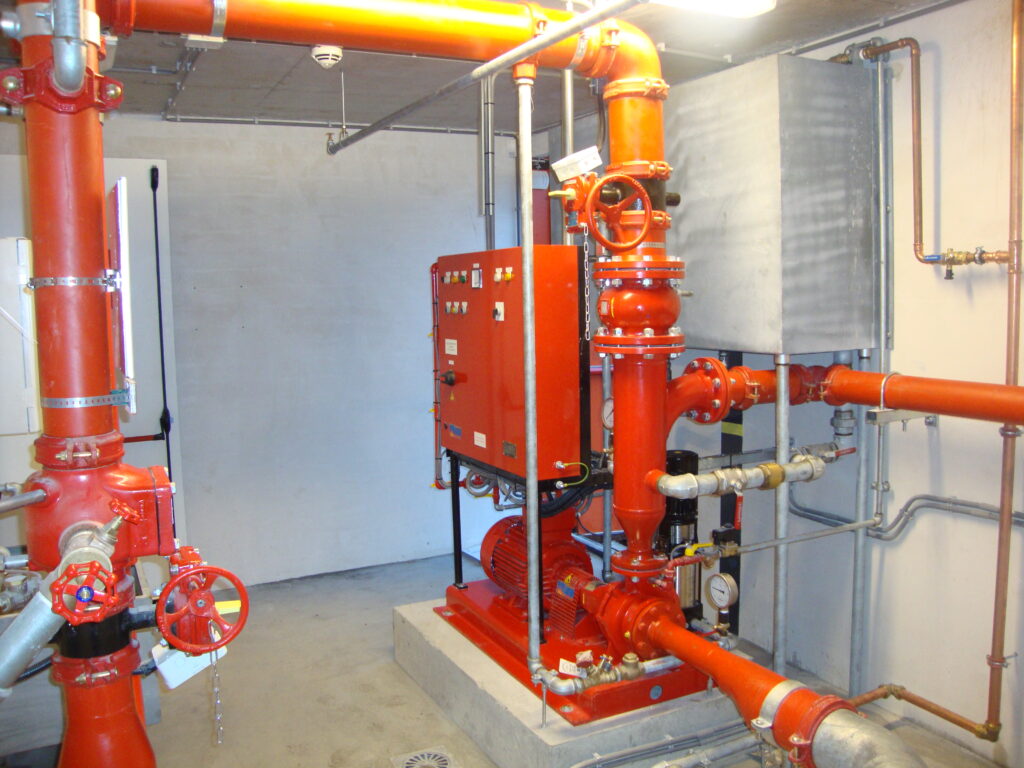 Sprinklerinstallatie pompset